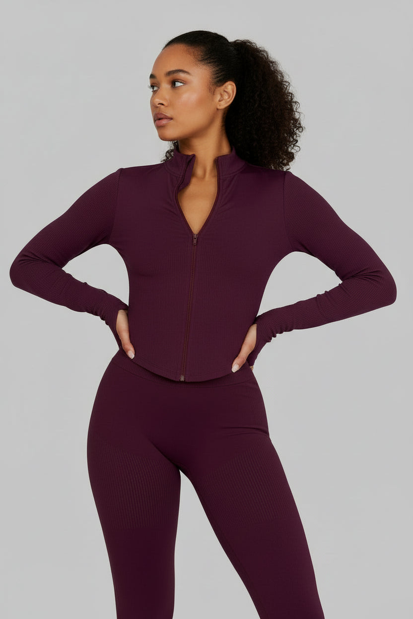 Saga™ | Sculpt Shapewear Jakke – Vinterblomme