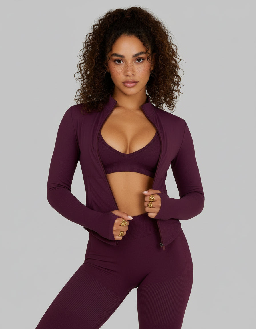 Saga™ | Sculpt Shapewear Jakke – Vinterblomme